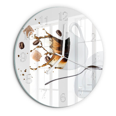 Round wall clock Cup