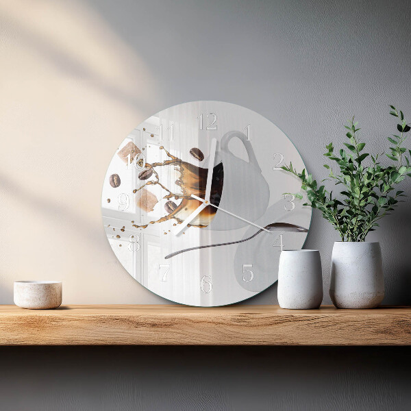 Round wall clock Cup