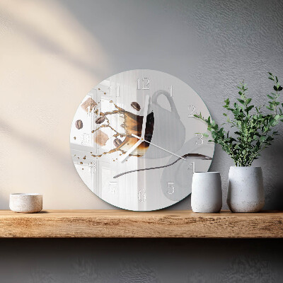 Round wall clock Cup