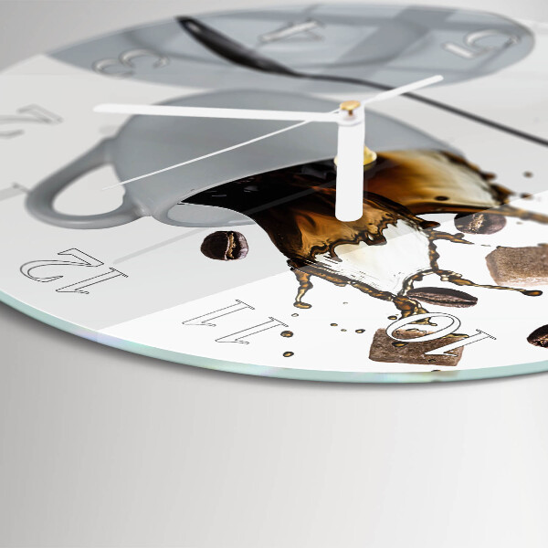 Round wall clock Cup