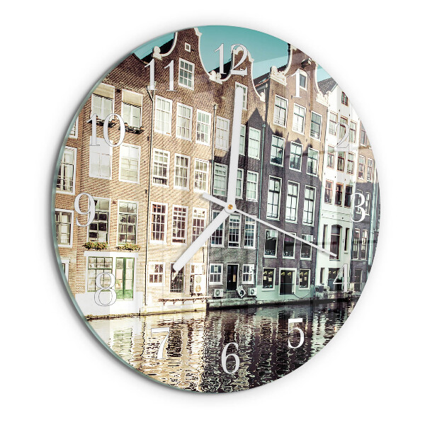 Round wall clock Houses