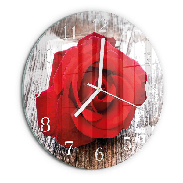 Round wall clock Rose