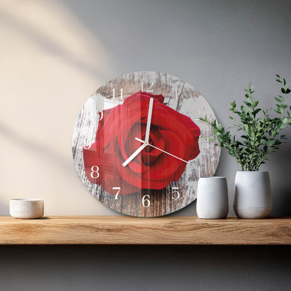 Round wall clock Rose