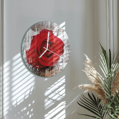 Round wall clock Rose
