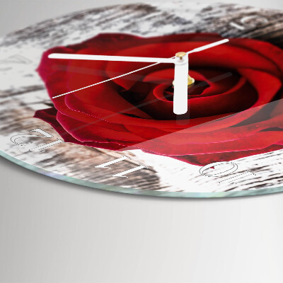 Round wall clock Rose