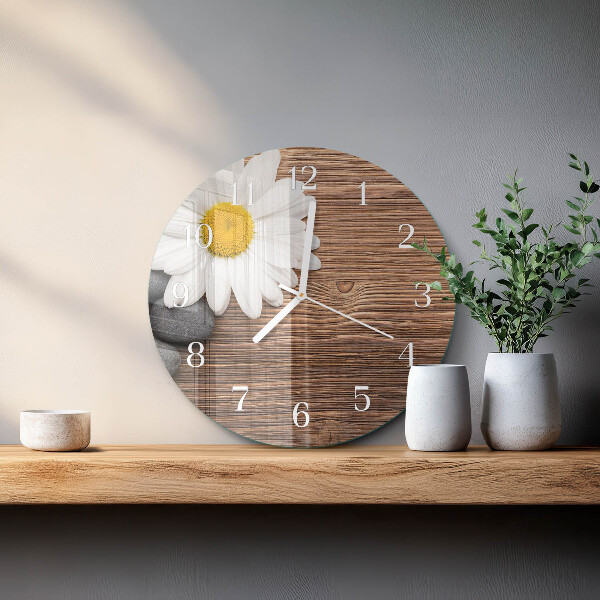 Round wall clock Daisy