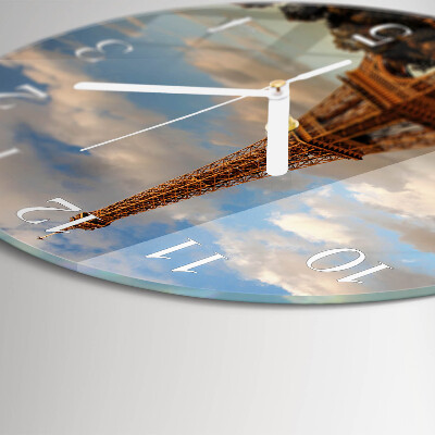 Round wall clock Paris
