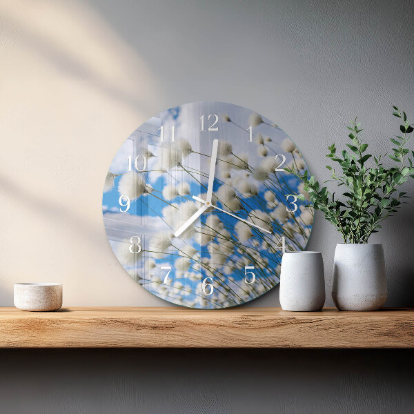 Round wall clock Cotton