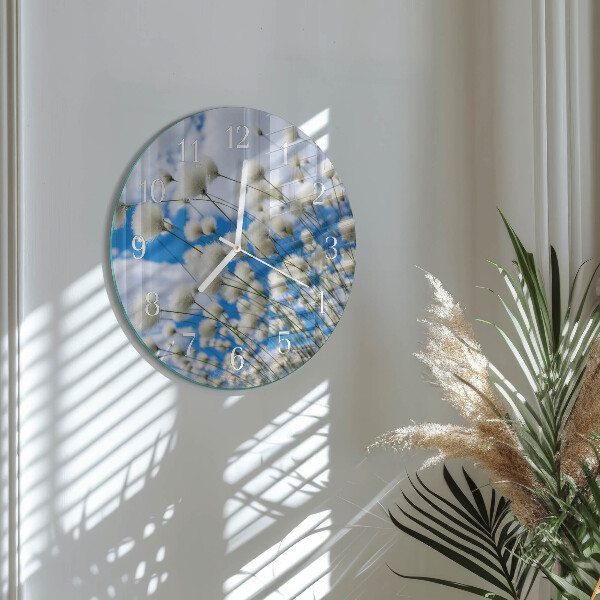 Round wall clock Cotton