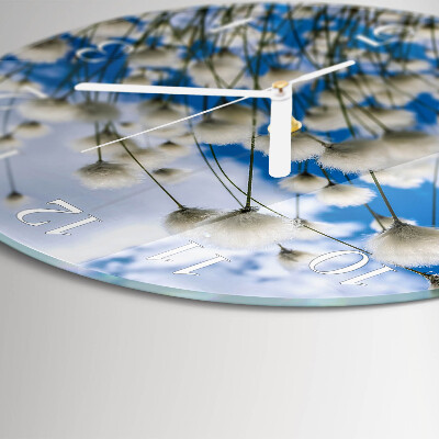 Round wall clock Cotton
