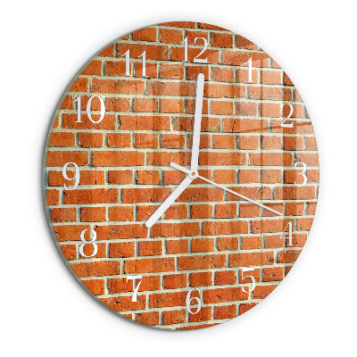 Round wall clock Brick