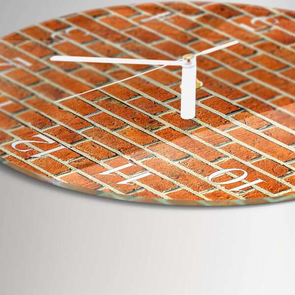 Round wall clock Brick