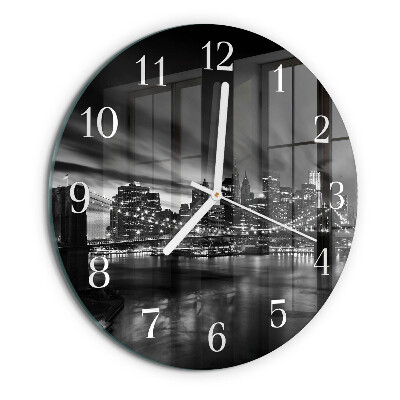 Round wall clock City