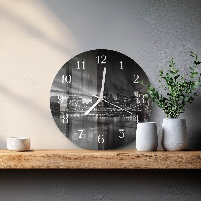 Round wall clock City