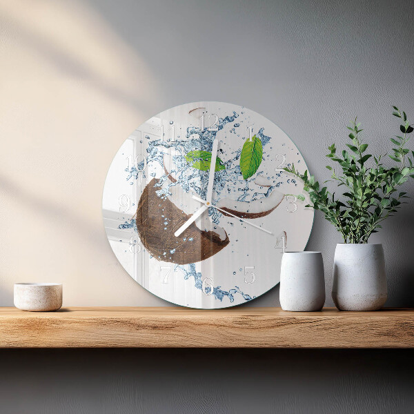 Round wall clock Coconut