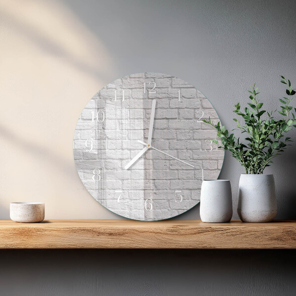 Round wall clock Brick