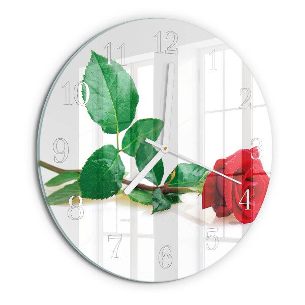 Round wall clock Rose