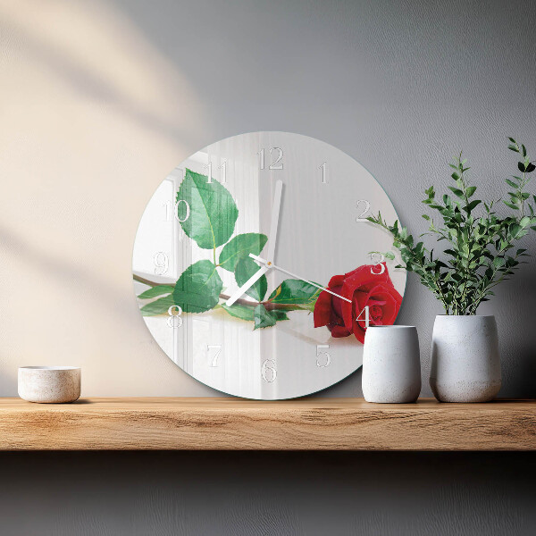 Round wall clock Rose