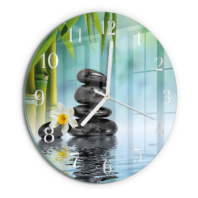 Round wall clock Stones