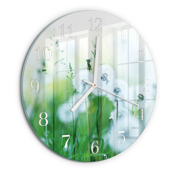Round wall clock Meadow
