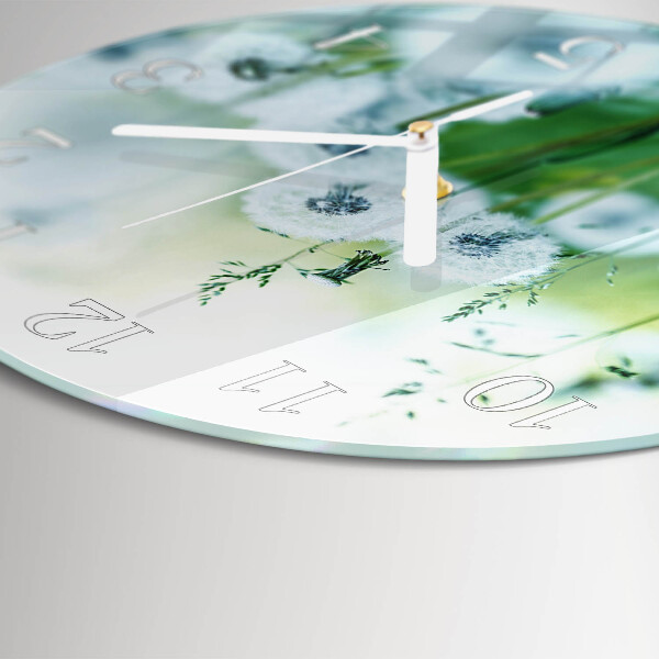 Round wall clock Meadow