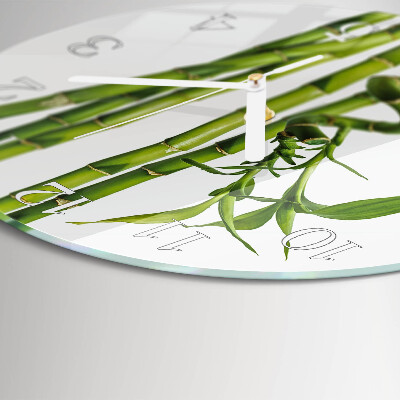 Round wall clock Bamboo