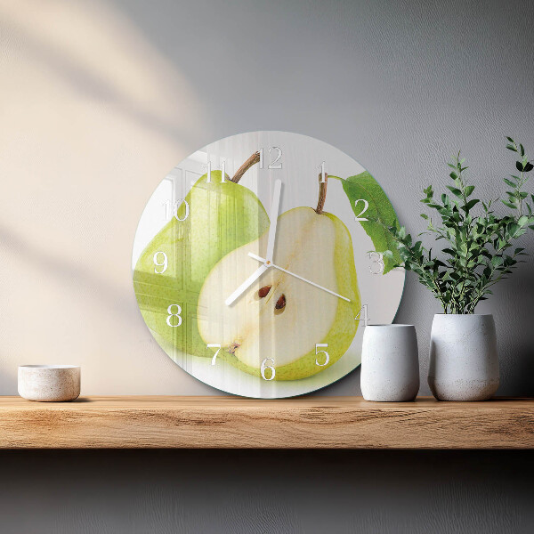 Round wall clock Pears