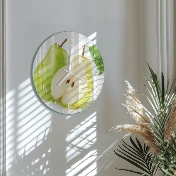 Round wall clock Pears