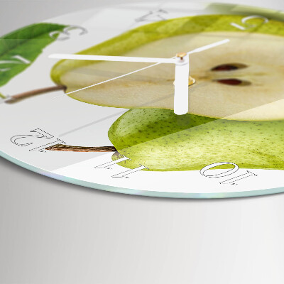 Round wall clock Pears