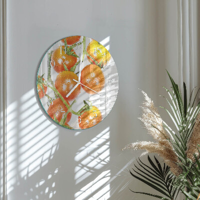 Round wall clock Tomatoes