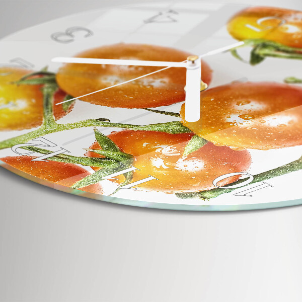 Round wall clock Tomatoes