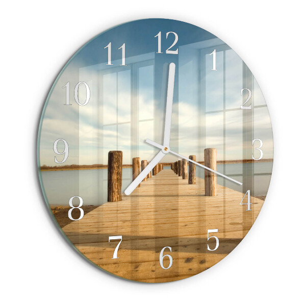 Round wall clock Bridge