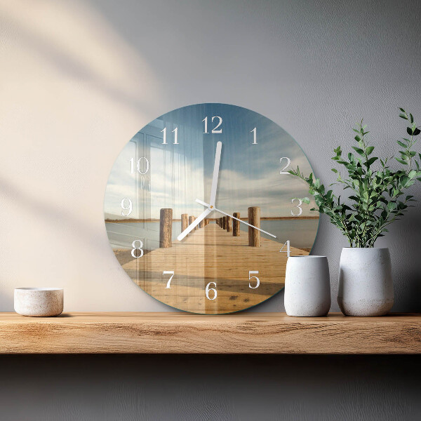 Round wall clock Bridge