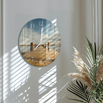 Round wall clock Bridge