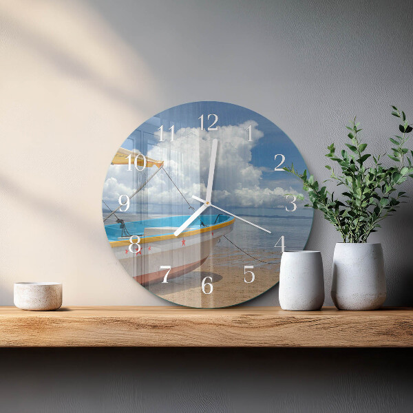 Round wall clock Łódź