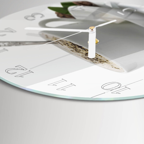 Round wall clock A Cup of Anise