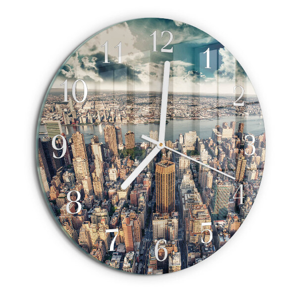 Round wall clock New York