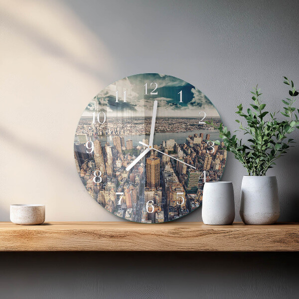Round wall clock New York