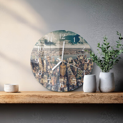 Round wall clock New York