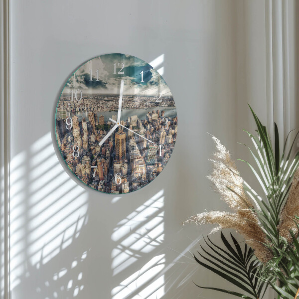 Round wall clock New York
