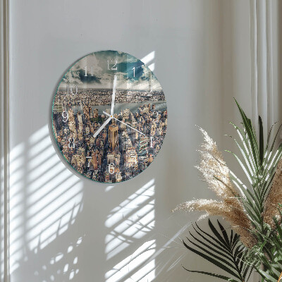 Round wall clock New York