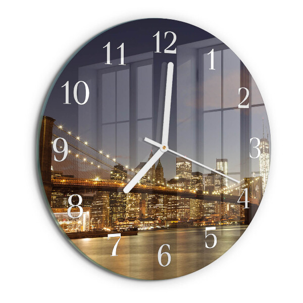Round wall clock Night Light