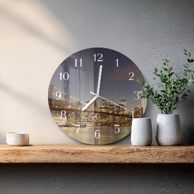 Round wall clock Night Light