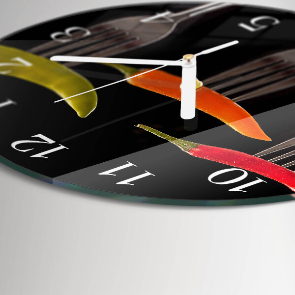 Round wall clock Fork