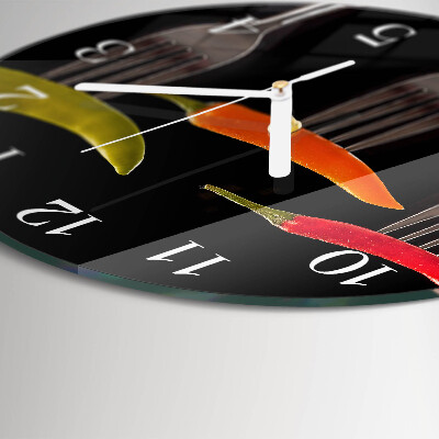 Round wall clock Fork