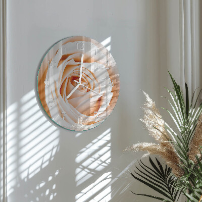 Round wall clock Rose
