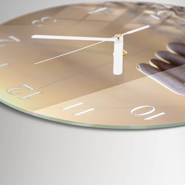 Round wall clock Stones
