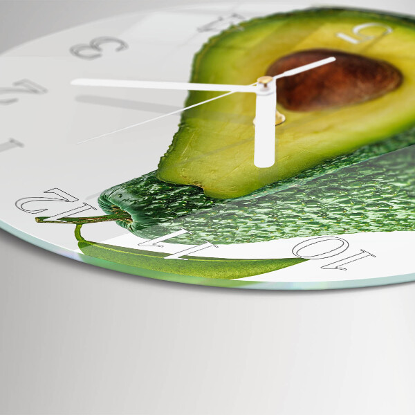 Round wall clock Avocado