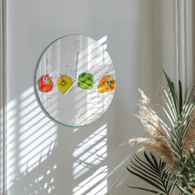 Round wall clock Pepper