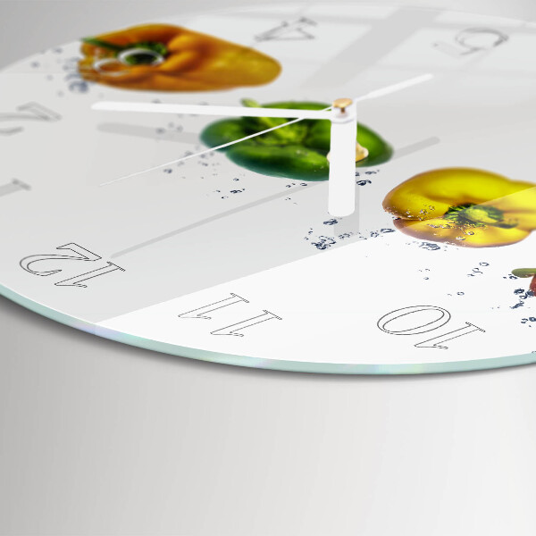 Round wall clock Pepper
